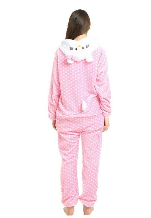 Combinaison Pyjama Hello Kitty pour Adulte : Femme / Fille