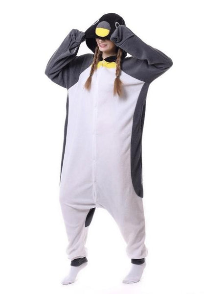 UVG x Da Ponte  Pyjama hiver femme pingouin gris